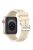 For Apple Watch Series 10 46mm / Ultra 2 Ultra 49mm /  Series 9 8 7 45mm / 6 5 4 SE (2023) SE (2022) SE 44mm / 3 2 1 42mm Silicone Watch Band - Khaki