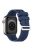 For Apple Watch Series 10 46mm / Ultra 2 Ultra 49mm /  Series 9 8 7 45mm / 6 5 4 SE (2023) SE (2022) SE 44mm / 3 2 1 42mm Silicone Watch Band - Midnight Blue