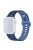 For Apple Watch Series 10 46mm / Ultra 2 Ultra 49mm /  Series 9 8 7 45mm / 6 5 4 SE (2023) SE (2022) SE 44mm / 3 2 1 42mm Silicone Watch Band - Navy Blue