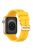 For Apple Watch Series 10 46mm / Ultra 2 Ultra 49mm /  Series 9 8 7 45mm / 6 5 4 SE (2023) SE (2022) SE 44mm / 3 2 1 42mm Silicone Watch Band - Yellow