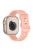 For Apple Watch Series 10 46mm / Ultra 2 Ultra 49mm /  Series 9 8 7 45mm / 6 5 4 SE (2023) SE (2022) SE 44mm / 3 2 1 42mm Silicone Watch Band Dot Design Wrist Strap - Pink