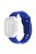 For Apple Watch Series 10 46mm / Ultra 2 Ultra 49mm /  Series 9 8 7 45mm / 6 5 4 SE (2023) SE (2022) SE 44mm / 3 2 1 42mm Silicone Watch Band Wavy Square Buckle Watch Strap - Sapphire