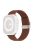 For Apple Watch Series 10 46mm / Ultra 2 Ultra 49mm /  Series 9 8 7 45mm / 6 5 4 SE (2023) SE (2022) SE 44mm / 3 2 1 42mm Silicone Watch Strap Clip Buckle Watch Band - Brown