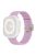 For Apple Watch Series 10 46mm / Ultra 2 Ultra 49mm /  Series 9 8 7 45mm / 6 5 4 SE (2023) SE (2022) SE 44mm / 3 2 1 42mm Silicone Watch Strap Clip Buckle Watch Band - Light Purple