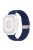 For Apple Watch Series 10 46mm / Ultra 2 Ultra 49mm /  Series 9 8 7 45mm / 6 5 4 SE (2023) SE (2022) SE 44mm / 3 2 1 42mm Silicone Watch Strap Clip Buckle Watch Band - Midnight Blue