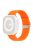 For Apple Watch Series 10 46mm / Ultra 2 Ultra 49mm /  Series 9 8 7 45mm / 6 5 4 SE (2023) SE (2022) SE 44mm / 3 2 1 42mm Silicone Watch Strap Clip Buckle Watch Band - Orange