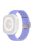 For Apple Watch Series 10 46mm / Ultra 2 Ultra 49mm /  Series 9 8 7 45mm / 6 5 4 SE (2023) SE (2022) SE 44mm / 3 2 1 42mm Silicone Watch Strap Clip Buckle Watch Band - Purple