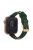 For Apple Watch Series 10 46mm / Ultra 2 Ultra 49mm /  Series 9 8 7 45mm / 6 5 4 SE (2023) SE (2022) SE 44mm / 3 2 1 42mm Smartwatch Strap Genuine Leather Band - Blackish Green