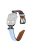 For Apple Watch Series 10 46mm / Ultra 2 Ultra 49mm /  Series 9 8 7 45mm / 6 5 4 SE (2023) SE (2022) SE 44mm / 3 2 1 42mm Strap Watch Band with Black Buckle - Blue