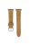 For Apple Watch Series 10 46mm / Ultra 2 Ultra 49mm /  Series 9 8 7 45mm / 6 5 4 SE (2023) SE (2022) SE 44mm / 3 2 1 42mm Textured Leather Watch Bands - Brown