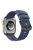 For Apple Watch Series 10 46mm / Ultra 2 Ultra 49mm /  Series 9 8 7 45mm / 6 5 4 SE (2023) SE (2022) SE 44mm / 3 2 1 42mm Tire Textured Watchband Silicone Watch Strap - Midnight Blue