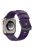 For Apple Watch Series 10 46mm / Ultra 2 Ultra 49mm /  Series 9 8 7 45mm / 6 5 4 SE (2023) SE (2022) SE 44mm / 3 2 1 42mm Tire Textured Watchband Silicone Watch Strap - Purple