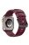 For Apple Watch Series 10 46mm / Ultra 2 Ultra 49mm /  Series 9 8 7 45mm / 6 5 4 SE (2023) SE (2022) SE 44mm / 3 2 1 42mm Tire Textured Watchband Silicone Watch Strap - Wine Red