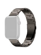 For Apple Watch Series 10 46mm / Ultra 2 Ultra 49mm /  Series 9 8 7 45mm / 6 5 4 SE (2023) SE (2022) SE 44mm / 3 2 1 42mm Titanium Alloy Smartwatch Strap - Grey