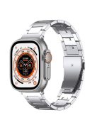 For Apple Watch Series 10 46mm / Ultra 2 Ultra 49mm /  Series 9 8 7 45mm / 6 5 4 SE (2023) SE (2022) SE 44mm / 3 2 1 42mm Titanium Alloy Smartwatch Strap - Silver