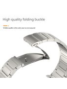 For Apple Watch Series 10 46mm / Ultra 2 Ultra 49mm /  Series 9 8 7 45mm / 6 5 4 SE (2023) SE (2022) SE 44mm / 3 2 1 42mm Titanium Alloy Strap Watch Band - Silver