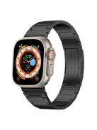 For Apple Watch Series 10 46mm / Ultra 2 Ultra 49mm /  Series 9 8 7 45mm / 6 5 4 SE (2023) SE (2022) SE 44mm / 3 2 1 42mm Titanium Alloy Watch Strap - Black