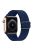 For Apple Watch Series 10 46mm / Ultra 2 Ultra 49mm /  Series 9 8 7 45mm / 6 5 4 SE (2023) SE (2022) SE 44mm / 3 2 1 42mm Watch Band Elastic Nylon Strap - Dark Blue