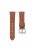 For Apple Watch Series 10 46mm / Ultra 2 Ultra 49mm /  Series 9 8 7 45mm / 6 5 4 SE (2023) SE (2022) SE 44mm / 3 2 1 42mm Watch Band Genuine Leather Silver Buckle Replacement Strap - Matte Brown