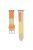 For Apple Watch Series 10 46mm / Ultra 2 Ultra 49mm /  Series 9 8 7 45mm / 6 5 4 SE (2023) SE (2022) SE 44mm / 3 2 1 42mm Watch Band Jeans Style Canvas Watch Strap - Orange / Yellow