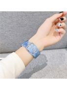 For Apple Watch Series 10 46mm / Ultra 2 Ultra 49mm /  Series 9 8 7 45mm / 6 5 4 SE (2023) SE (2022) SE 44mm / 3 2 1 42mm Watch Band Silicone Strap - Blue Mix