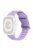 For Apple Watch Series 10 46mm / Ultra 2 Ultra 49mm /  Series 9 8 7 45mm / 6 5 4 SE (2023) SE (2022) SE 44mm / 3 2 1 42mm Watch Band Silicone Wrist Strap with Butterfly Buckle - Light Purple