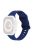 For Apple Watch Series 10 46mm / Ultra 2 Ultra 49mm /  Series 9 8 7 45mm / 6 5 4 SE (2023) SE (2022) SE 44mm / 3 2 1 42mm Watch Band Silicone Wrist Strap with Butterfly Buckle - Midnight Blue