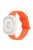 For Apple Watch Series 10 46mm / Ultra 2 Ultra 49mm /  Series 9 8 7 45mm / 6 5 4 SE (2023) SE (2022) SE 44mm / 3 2 1 42mm Watch Band Silicone Wrist Strap with Butterfly Buckle - Orange