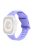 For Apple Watch Series 10 46mm / Ultra 2 Ultra 49mm /  Series 9 8 7 45mm / 6 5 4 SE (2023) SE (2022) SE 44mm / 3 2 1 42mm Watch Band Silicone Wrist Strap with Butterfly Buckle - Purple