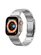 For Apple Watch Series 10 46mm / Ultra 2 Ultra 49mm /  Series 9 8 7 45mm / 6 5 4 SE (2023) SE (2022) SE 44mm / 3 2 1 42mm Watch Band Titanium Alloy Strap - Silver