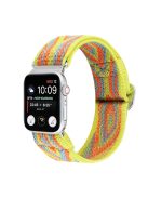 For Apple Watch Series 10 46mm / Ultra 2 Ultra 49mm /  Series 9 8 7 45mm / 6 5 4 SE (2023) SE (2022) SE 44mm / 3 2 1 42mm Watch Strap Elastic Nylon Band - Style B