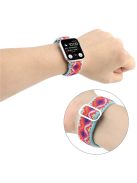 For Apple Watch Series 10 46mm / Ultra 2 Ultra 49mm /  Series 9 8 7 45mm / 6 5 4 SE (2023) SE (2022) SE 44mm / 3 2 1 42mm Watch Strap Elastic Nylon Band - Style D