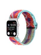 For Apple Watch Series 10 46mm / Ultra 2 Ultra 49mm /  Series 9 8 7 45mm / 6 5 4 SE (2023) SE (2022) SE 44mm / 3 2 1 42mm Watch Strap Elastic Nylon Band - Style D