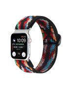 For Apple Watch Series 10 46mm / Ultra 2 Ultra 49mm /  Series 9 8 7 45mm / 6 5 4 SE (2023) SE (2022) SE 44mm / 3 2 1 42mm Watch Strap Elastic Nylon Band - Style E