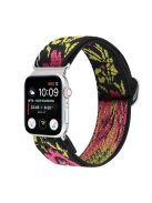 For Apple Watch Series 10 46mm / Ultra 2 Ultra 49mm /  Series 9 8 7 45mm / 6 5 4 SE (2023) SE (2022) SE 44mm / 3 2 1 42mm Watch Strap Elastic Nylon Band - Style F