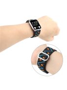 For Apple Watch Series 10 46mm / Ultra 2 Ultra 49mm /  Series 9 8 7 45mm / 6 5 4 SE (2023) SE (2022) SE 44mm / 3 2 1 42mm Watch Strap Elastic Nylon Band - Style H