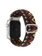 For Apple Watch Series 10 46mm / Ultra 2 Ultra 49mm /  Series 9 8 7 45mm / 6 5 4 SE (2023) SE (2022) SE 44mm / 3 2 1 42mm Watch Strap Elastic Nylon Band - Style O