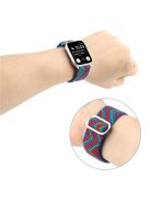 For Apple Watch Series 10 46mm / Ultra 2 Ultra 49mm /  Series 9 8 7 45mm / 6 5 4 SE (2023) SE (2022) SE 44mm / 3 2 1 42mm Watch Strap Elastic Nylon Band - Style R