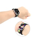 For Apple Watch Series 10 46mm / Ultra 2 Ultra 49mm /  Series 9 8 7 45mm / 6 5 4 SE (2023) SE (2022) SE 44mm / 3 2 1 42mm Watch Strap Elastic Nylon Band - Style T