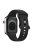 For Apple Watch Series 10 46mm / Ultra 2 Ultra 49mm /  Series 9 8 7 45mm / 6 5 4 SE (2023) SE (2022) SE 44mm / 3 2 1 42mm Watch Strap Silicone Band - Black