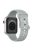 For Apple Watch Series 10 46mm / Ultra 2 Ultra 49mm /  Series 9 8 7 45mm / 6 5 4 SE (2023) SE (2022) SE 44mm / 3 2 1 42mm Watch Strap Silicone Band - Grey