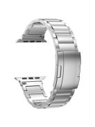 For Apple Watch Series 10 46mm / Ultra 2 Ultra 49mm /  Series 9 8 7 45mm / 6 5 4 SE (2023) SE (2022) SE 44mm / 3 2 1 42mm Watch Strap Titanium Alloy Band - Silver