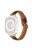 For Apple Watch Series 10 46mm / Ultra 2 Ultra 49mm /  Series 9 8 7 45mm / 6 5 4 SE (2023) SE (2022) SE 44mm / 3 2 1 42mm Watch Straps - Tan / Gold Buckle