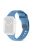 For Apple Watch Series 10 46mm / Ultra 2 Ultra 49mm /  Series 9 8 7 45mm / 6 5 4 SE (2023) SE (2022) SE 44mm / 3 2 1 42mm Watchband Silicone Watch Strap with Square Buckle - Blue