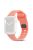 For Apple Watch Series 10 46mm / Ultra 2 Ultra 49mm /  Series 9 8 7 45mm / 6 5 4 SE (2023) SE (2022) SE 44mm / 3 2 1 42mm Watchband Silicone Watch Strap with Square Buckle - Pink