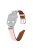 For Apple Watch Series 10 46mm / Ultra 2 Ultra 49mm /  Series 9 8 7 45mm / 6 5 4 SE (2023) SE (2022) SE 44mm / 3 2 1 42mm Watchband with Silver Buckle - Pink