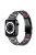 For Apple Watch Series 10 46mm / Ultra 2 Ultra 49mm / 9 8 7 45mm / SE (2023) SE (2022) SE 6 5 4 44mm / 3 2 1 42mm  Resin Stainless Steel Rhinestone Decor Smart Watch Band - Black / Colorful