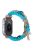 For Apple Watch Series 10 46mm / Ultra 2 Ultra 49mm / 9 8 7 45mm / SE (2023) SE (2022) SE 6 5 4 44mm / 3 2 1 42mm Agate + Stainless Steel Watch Strap Bracelet Replacement Smart Watch Band - Lake Blue