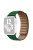 For Apple Watch Series 10 46mm / Ultra 2 Ultra 49mm / 9 8 7 45mm / SE (2023) SE (2022) SE 6 5 4 44mm / 3 2 1 42mm Magnetic Genuine Leather Watch Band Sports Adjustable Wristband - Alfalfa