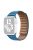 For Apple Watch Series 10 46mm / Ultra 2 Ultra 49mm / 9 8 7 45mm / SE (2023) SE (2022) SE 6 5 4 44mm / 3 2 1 42mm Magnetic Genuine Leather Watch Band Sports Adjustable Wristband - Chrysanthemum Orchid